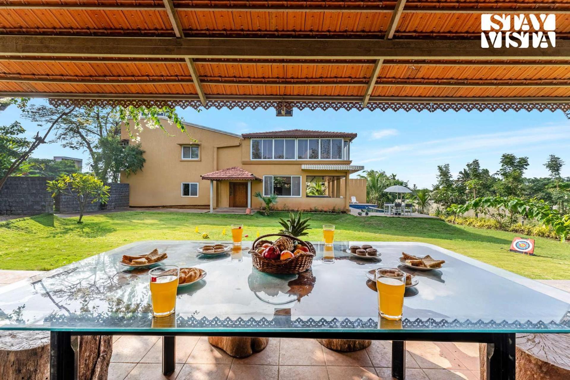 Stayvista At Countryside Meadows With Pool, Ac Pune Dış mekan fotoğraf